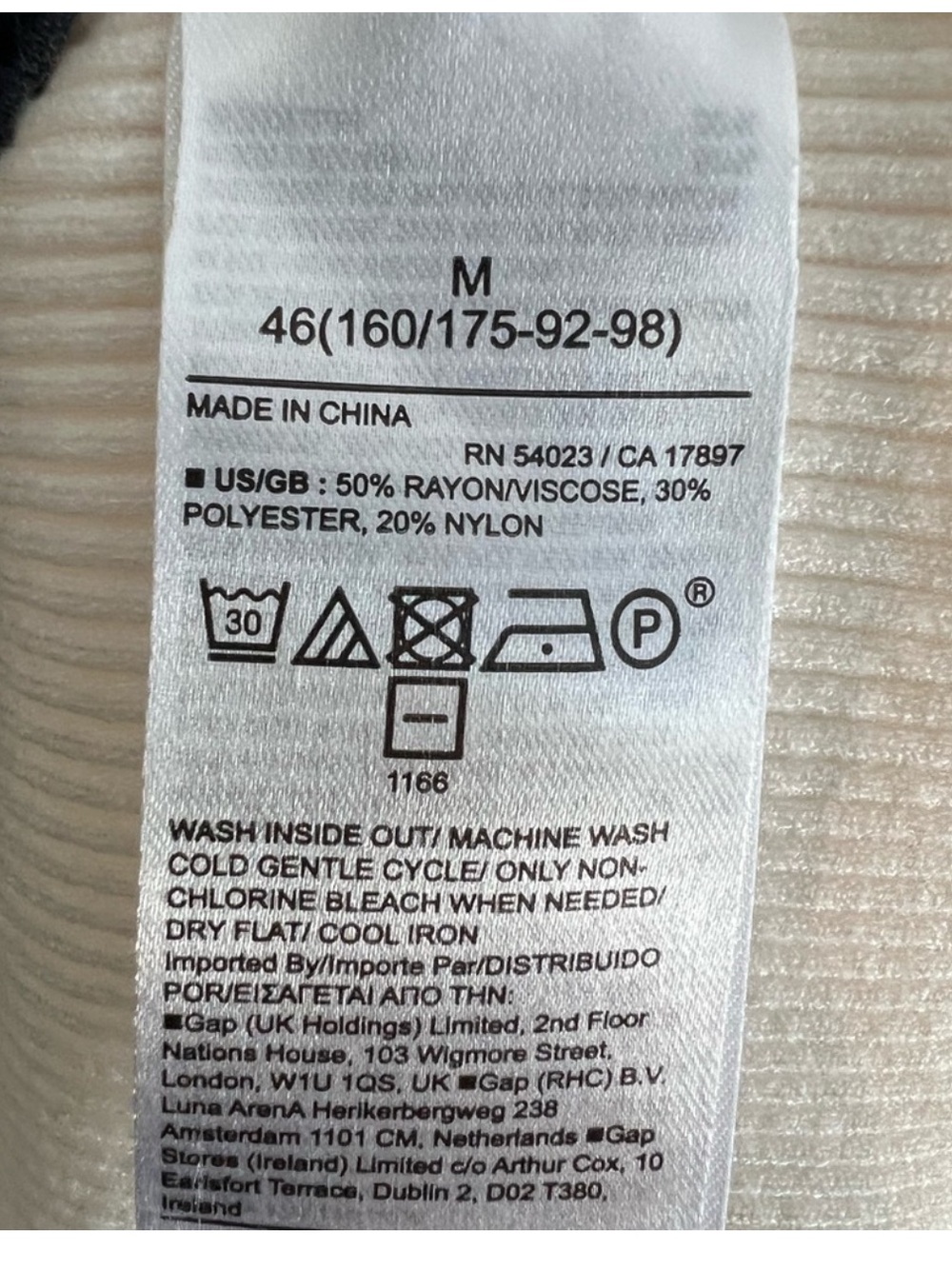 Banana Republic Cream Wrap Ribbed Dress - Picture 2 of 5